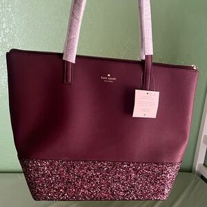 Kate Spade Greta Tote Bag Cherrywood
